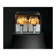 Black & Decker airfryer friteuse double zone 8L DZAF1700-B5