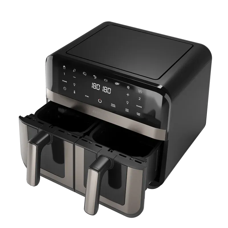 Friteuse à air AIWA Futago AFR-9000 double baque 9l