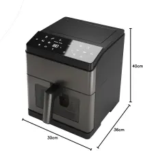 Friteuse air fryer aiwa 8l afr-8000