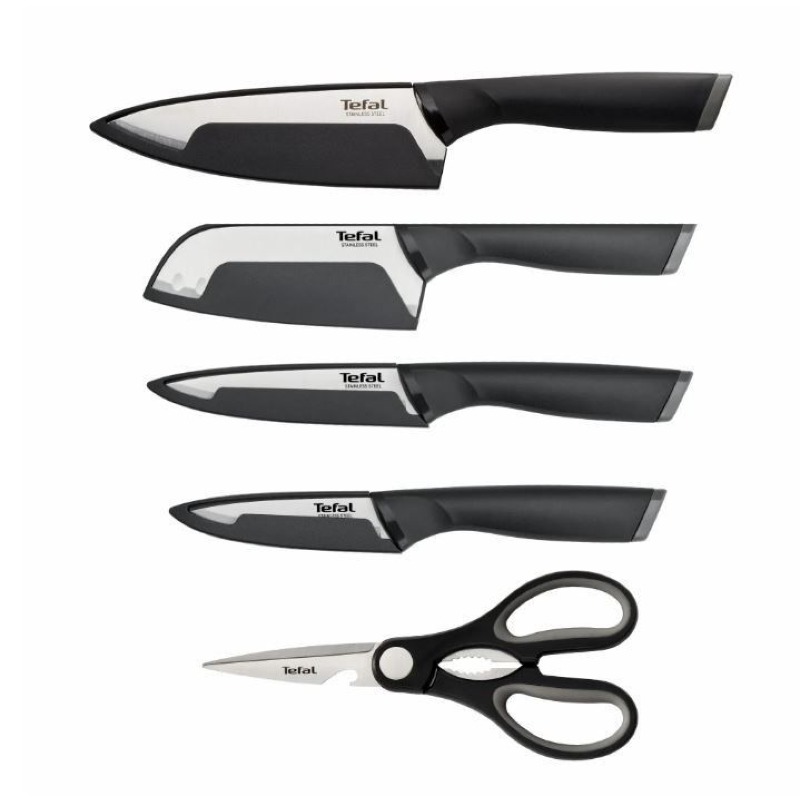 tefal Ensemble de 5 couteaux Tefal K2215S55
