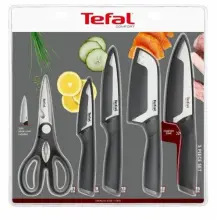tefal Ensemble de 5 couteaux Tefal K2215S55