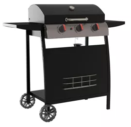 simpl Barbecue à Gaz 3 feux sur Roues Seattle