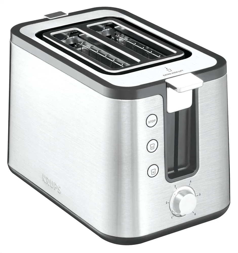 Grille pain Krups CONTROL LINE INOX 2 FENTES KH442D10