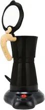 Jocca Cafetière Italienne Électrique Nature Line 6 Tasses