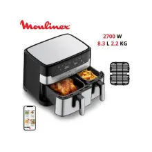 Moulinex Friteuse Sans Huile EZ905D20 Double Panier