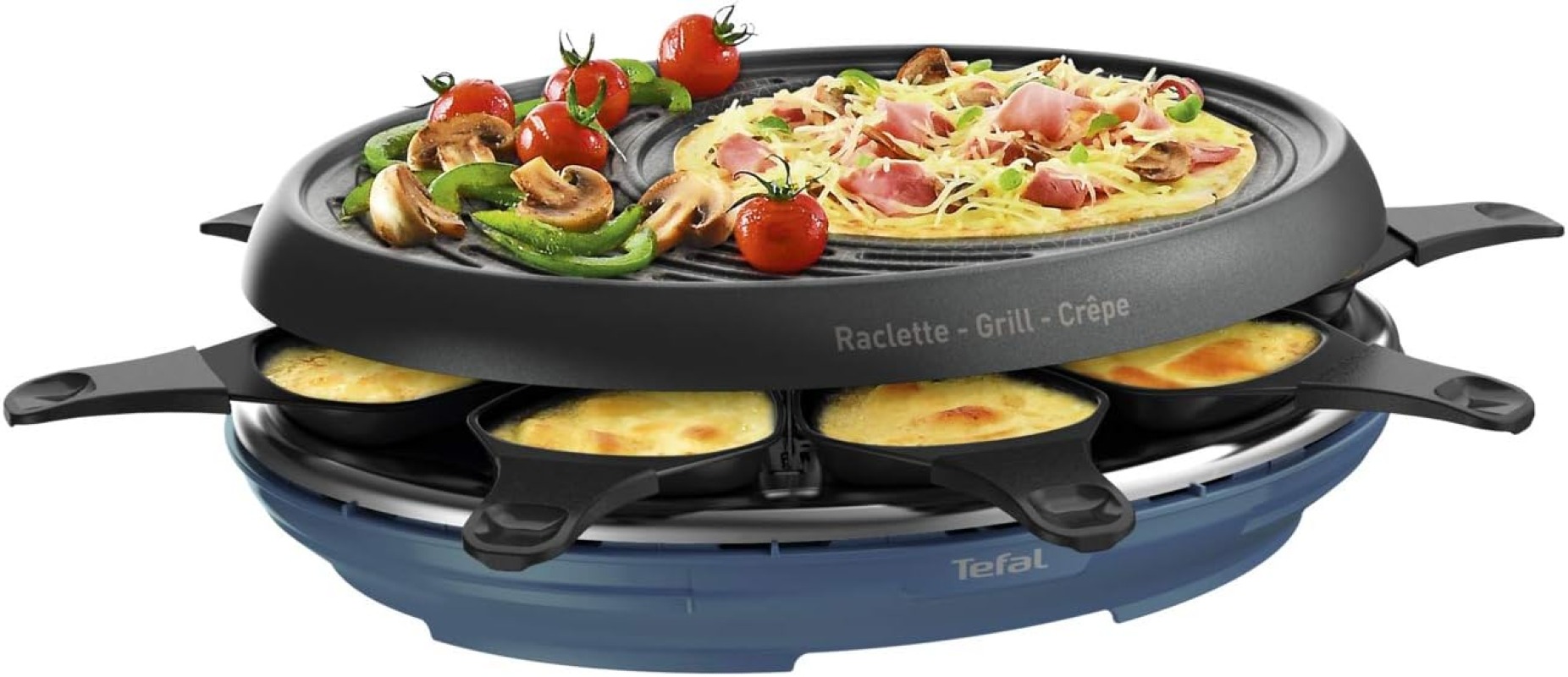 Tefal Raclette Grill 3 en 1 1050W RE310401