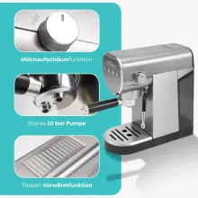 Proficook cafétiere  poudre et capsules  pc-es-ka1265