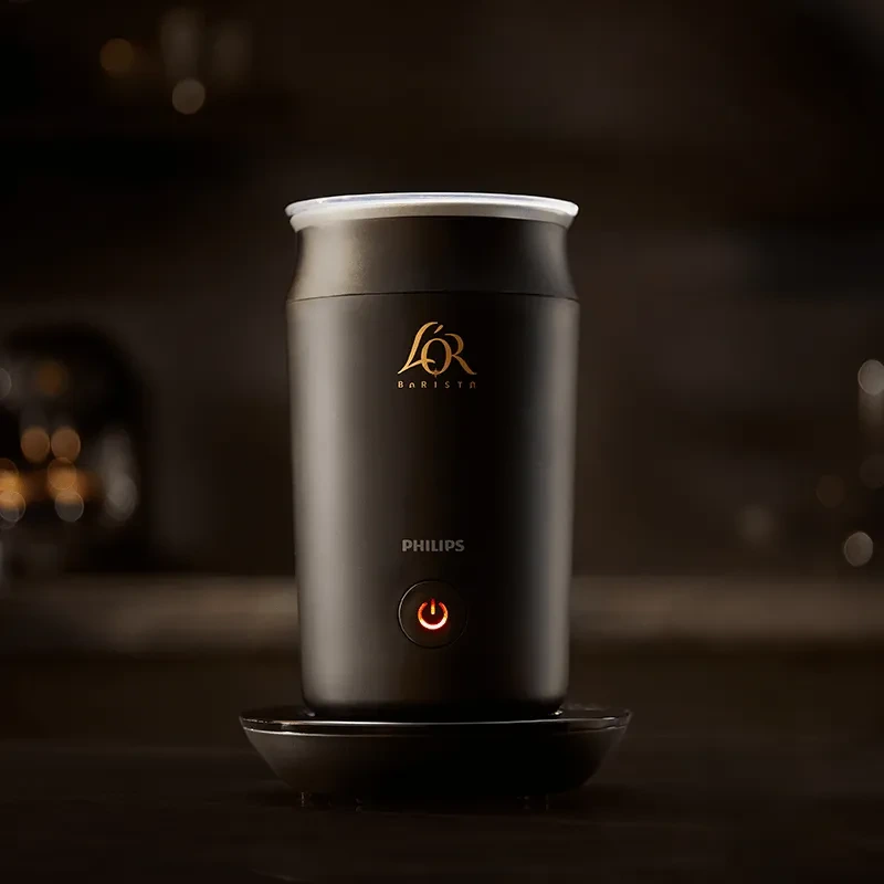 L'OR Barista Mousseur à Lait 250 ml Noir Chaud & Froid