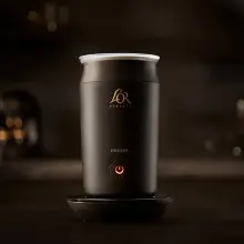 L'OR Barista Mousseur à Lait 250 ml Noir Chaud & Froid