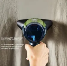 Tefal Défroisseur vapeur à main technologie OptiFlow avec vapeur et aspiration 1400 W AeroSteam DT9810