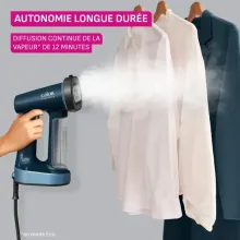 Calor Défroisseur 3en1 vertical/horizontal 1800w Bleu Pure Force dt8755