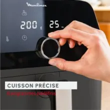 Moulinex Easy Fry Mega air fryer 8 programmes 7.5 L Noir EZ8558F0